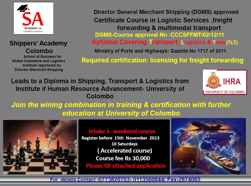 Logistic Services, Freight Forwarding & Multimodal Transport 2