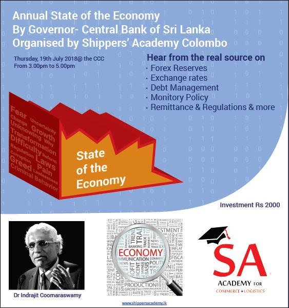 State of the Economy by CBSL Governor