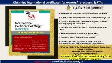 International Certificate of Origin guidelines