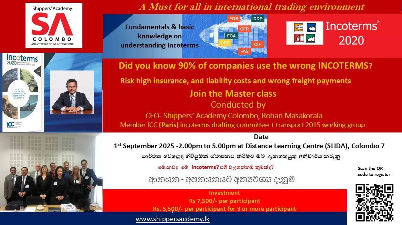 Masterclass on fundamentals & basic knowledge on understanding Incoterms